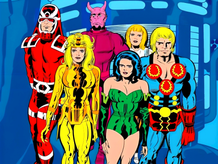 The Eternals By Jack Kirby Monster-Size Supply