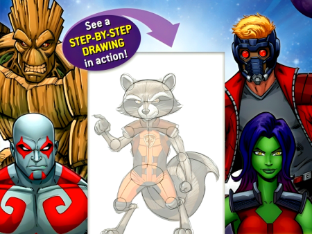 Learn To Draw Marvel Guardians Of The Galaxy Cheap