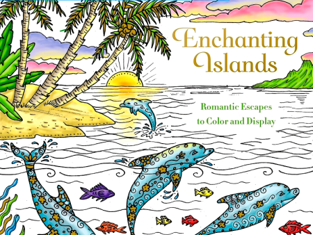 Zendoodle Colorscapes: Enchanting Islands - Romantic Escapes To Color And Display Online now