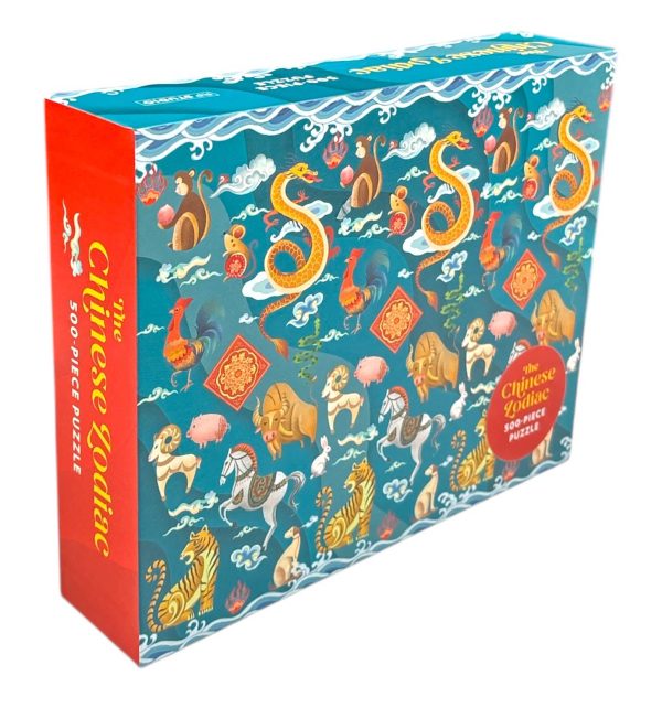 The Chinese Zodiac 500-Piece Puzzle on Sale