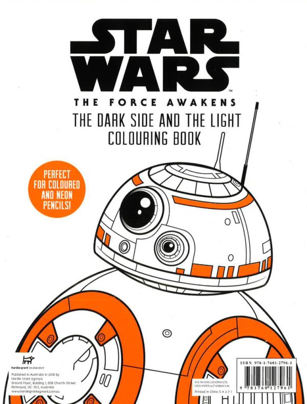 Star Wars: The Force Awakens - The Dark Side And The Light Colouring Book Online