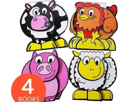 Alphabet Animals (Pack Of 4 Books) - G1 For Discount