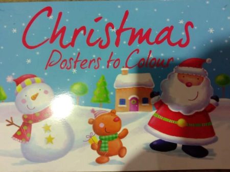 Buy-Ins: Christmas A3 Posters To Colour Light Blue Online