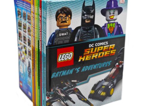 10 Book Wedge: Dc Comics LEGO Super Heroes Collection Hot on Sale