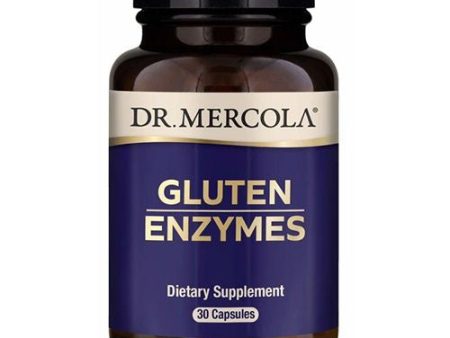 120 Capsules Dr. Mercola Gluten Enzymes Dietary Supplement NIP Exp 12 21 Cheap