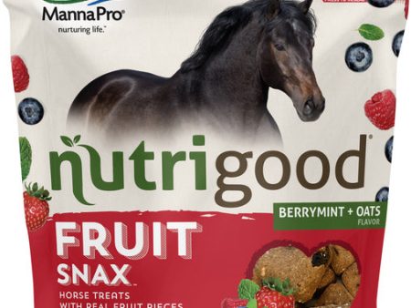 Nutri Good Fruit Snax Berrymint & Oats 2 lb Online Hot Sale