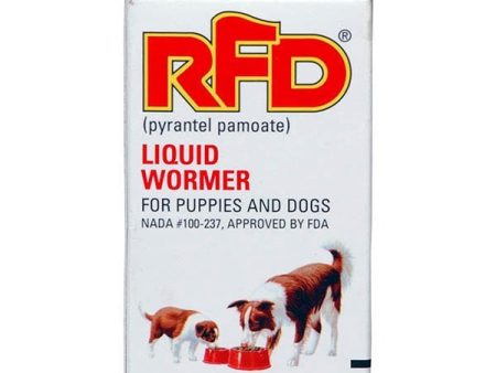 RFD Liquid Wormer Dog & Puppies 2 oz For Cheap