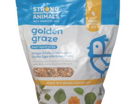 Golden Graze Daily Snack Bites For Chickens 5 lbs Fashion