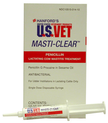 Masti Clear Penicillin G Procaine 10ml Supply