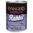 Evanger s Grain Free Rabbit Wet Dog   Cat Food 12.8 oz Online Hot Sale