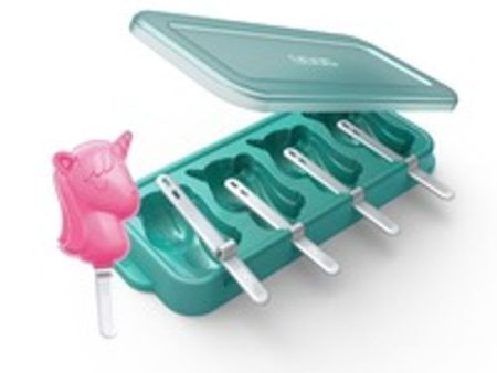 Zoku Unicorn Ice Pop Molds Blue For Discount