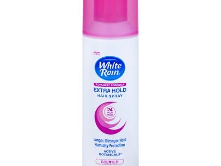 White Rain Hair Spray Aerosol Extra Hold 7 oz Supply