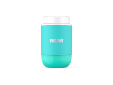 Zoku 16 oz. Neat Stack Food Jar in Teal For Sale