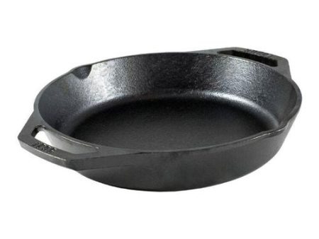 12 In. Cast Iron Dual Handle Pan Discount