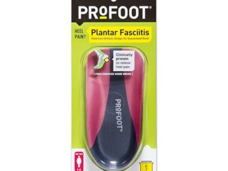 ProFoot Heel Pain & Plantar Fasciitis  Women s 6-10  1 Pair Sale