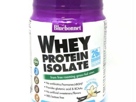 Whey Protein Isolate  French Vanilla  1 lb. (462 g)  Bluebonnet Nutrition Online Hot Sale