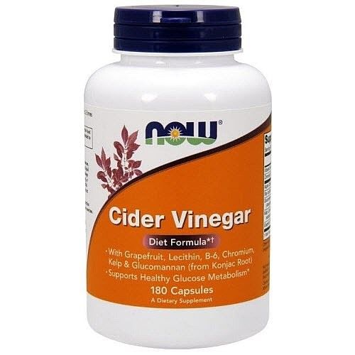 Now Foods, Cider Vinegar Diet - 180 Cap Cheap