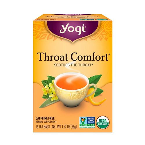 Yogi Tea Organic Throat Comfort Tea, 16 ct (B000QY7POE) on Sale