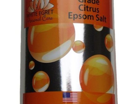 White Egret INC Citrus Epsom Salt 30 oz Salt Online Hot Sale