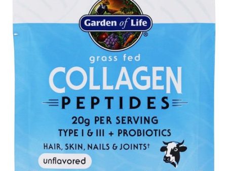 (10) Garden Of Life Grass Fed Collagen Peptides Unflavored 0.70 Oz Each @N Supply